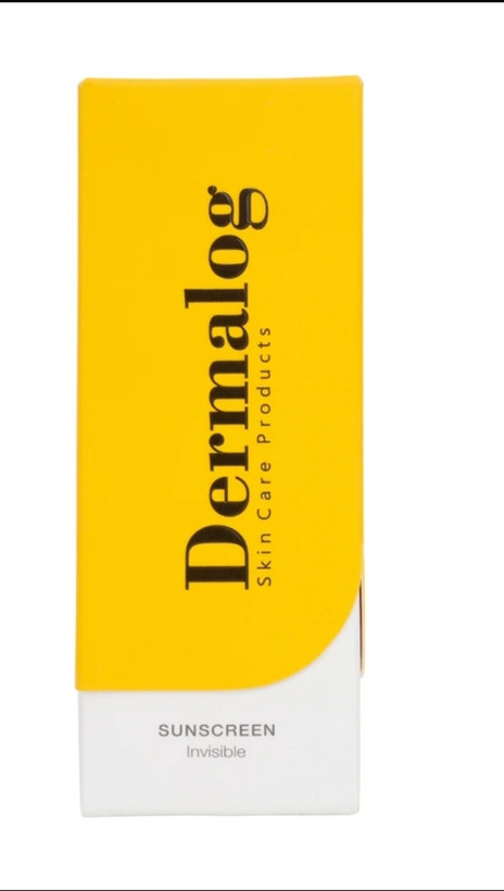 کرم ضدآفتاب بی رنگ درمالوگ مناسب پوست چرب SPF 50 حجم ۵۰ میل