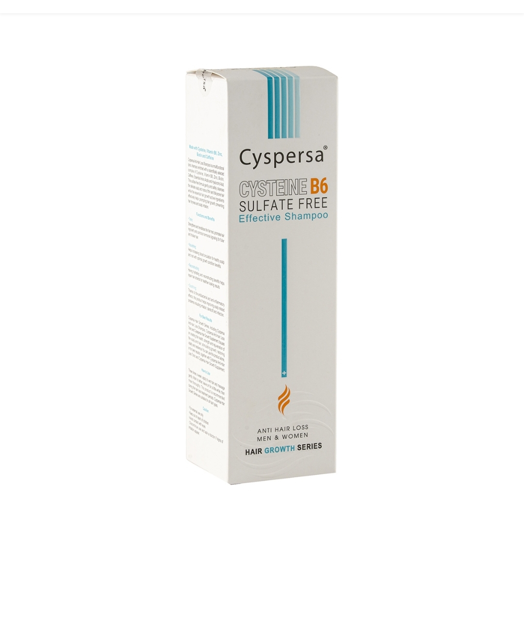 شامپو فاقد سولفات و ضد ریزش سیسپرسا مدل Cysteine B6 حجم 250 میل