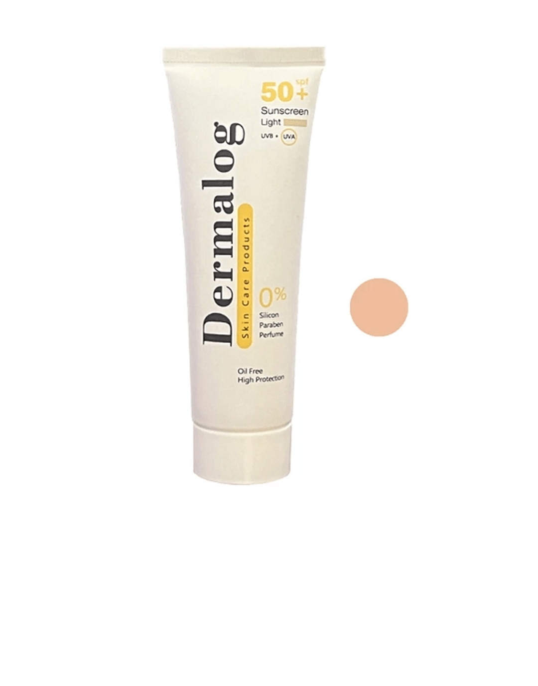 ضدآفتاب رنگی درمالوگ SPF 50  حجم ۵۰ میل