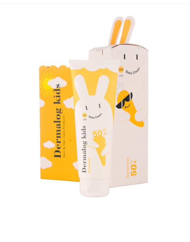 ضدآفتاب کودک درمالوگ SPF 50 حجم ۷۵ میل