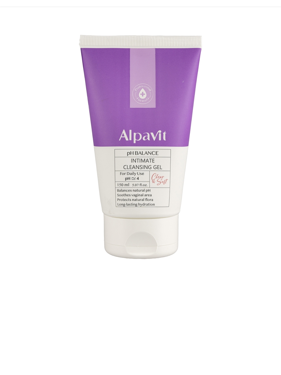 ژل بهداشتی بانوان آلپاویت مناسب برای مصرف روزانه حجم 150 میل