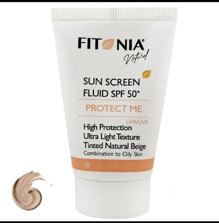 فلویید ضدآفتاب رنگی فیتونیا SPF 50 مناسب پوست چرب
