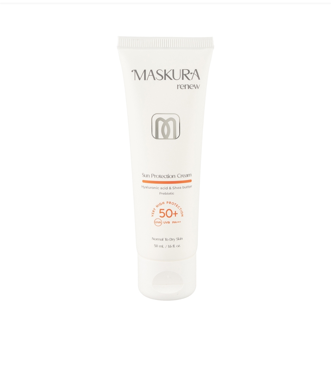 ژل کرم ضدآفتاب با SPF50 ماسکورا مناسب پوست خشک حجم 50 میل