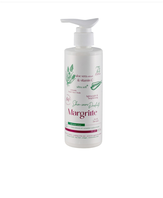 کرم مرطوب کننده و آبرسان مارگریت مدل آلوئه ورا حجم 250 میل