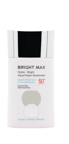 فلوئید ضد آفتاب برایت مکس SPF50 بی رنگ حجم ۵۰ میل