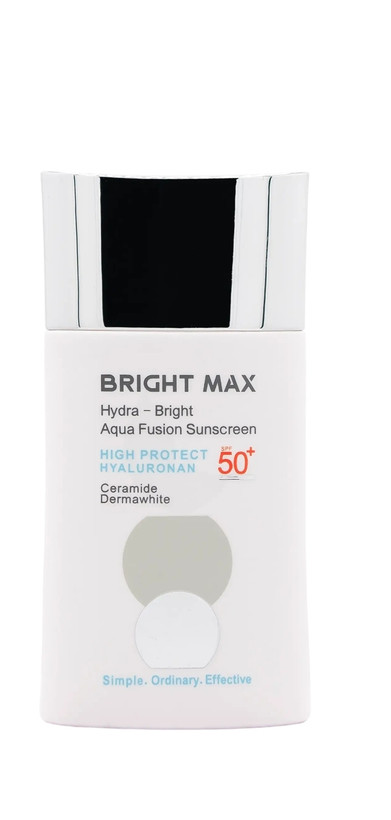 فلوئید ضد آفتاب برایت مکس SPF50 بی رنگ حجم ۵۰ میل