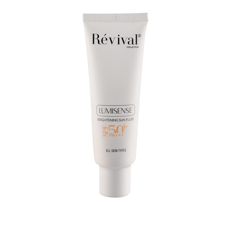 کرم ضدآفتاب رویوال مدل ضد لک SPF 50 حجم ۵۰ میل