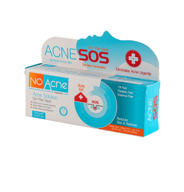 ژل ضد آکنه نو آکنه مدل Acne Solution مناسب پوست جوش دار حجم 20 میلی لیتر