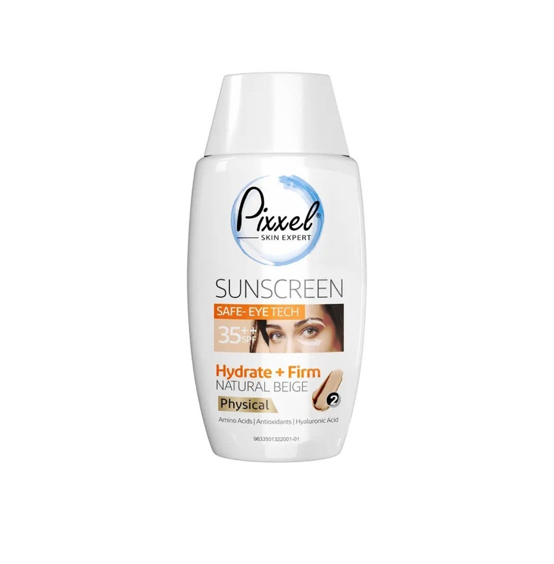 کرم ضد آفتاب رنگی دور چشم پیکسل با SPF 35 حجم 50 میلی لیتر بژ طبیعی