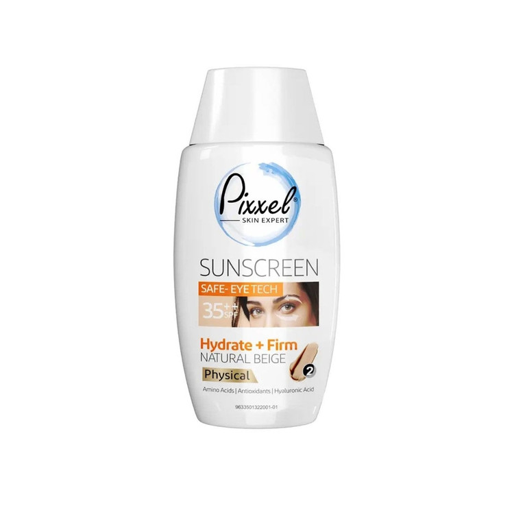 کرم ضد آفتاب رنگی دور چشم پیکسل با SPF 35 حجم 50 میلی لیتر بژ طبیعی