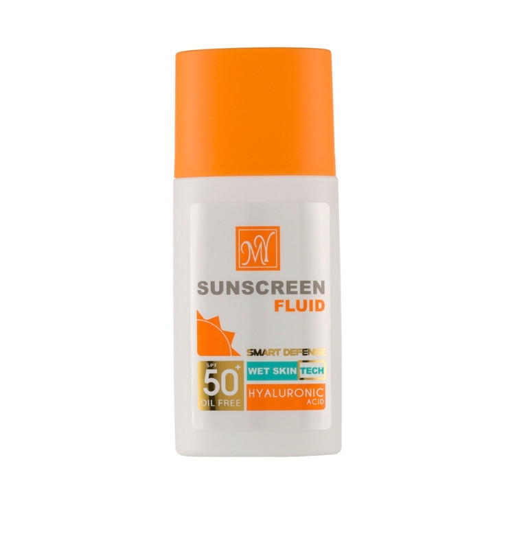 ضد آفتاب فلوئید مای مدل هیالورونیک اسید SPF50 حجم 50 میلی لیتر