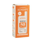ضد آفتاب فلوئید سان سیف مدل Solar Fluid با SPF 50 مناسب پوست چرب تا مختلط وزن 55 گرم